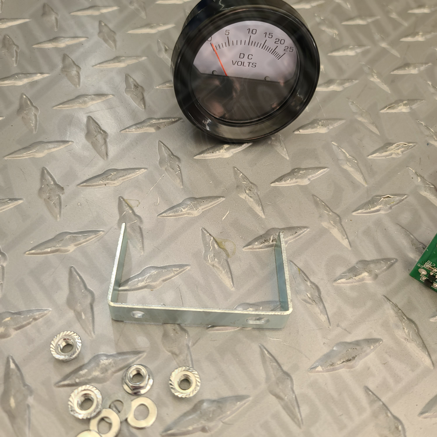 Clore 865-063-766 JNC1224 VOLTMETER-PCB-BUTTON KIT